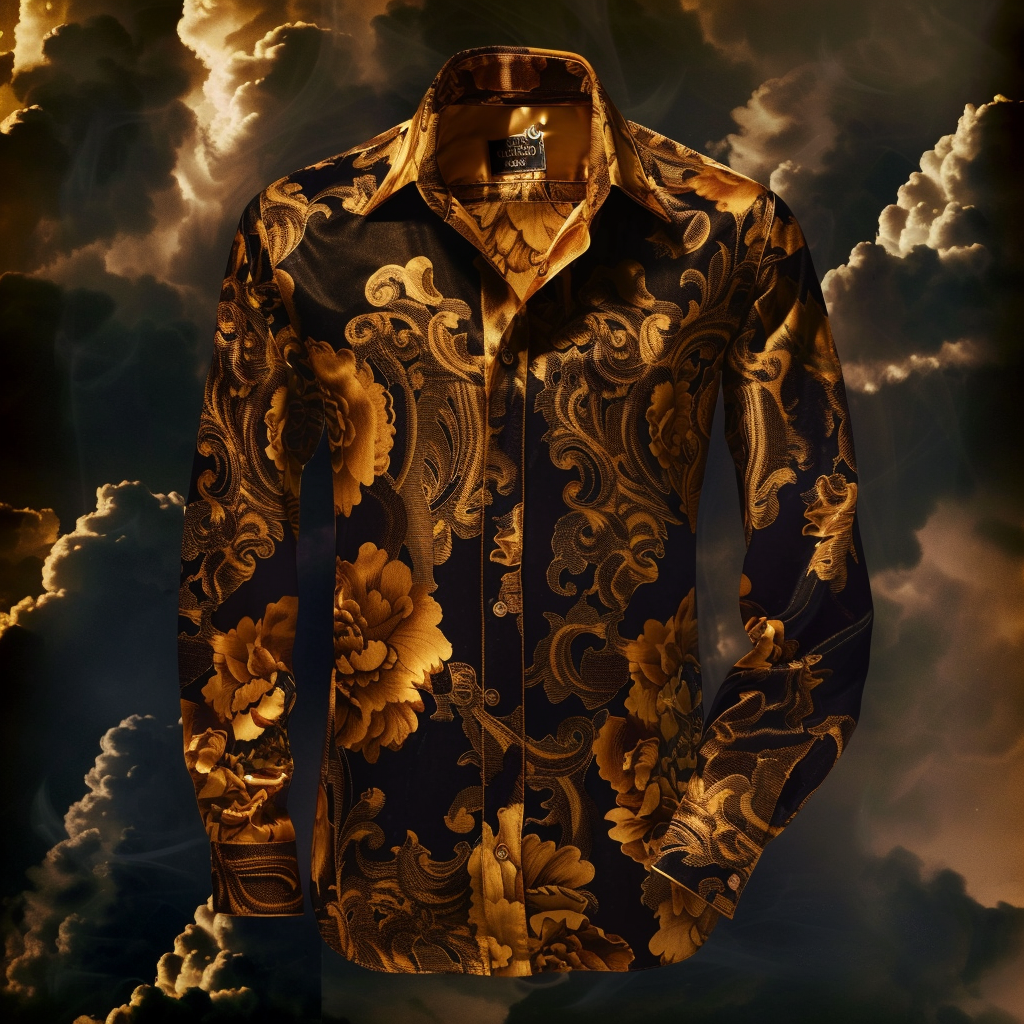 VIP Exclusive Designer unique Luxe Collection Shirt High Elasticity