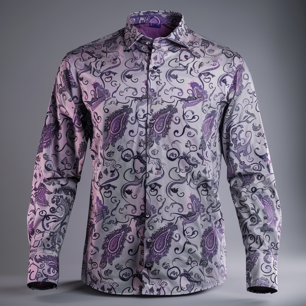 VIP Exclusive Designer Silk Luxe Collection Cotton Shirt High Elasticity 100 % Cotton