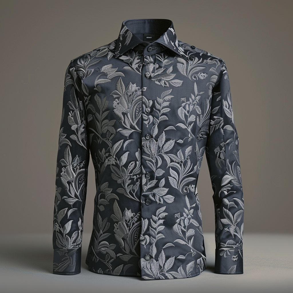 VIP Exclusive Designer Silk Luxe Collection Cotton Shirt High Elasticity 100 % Cotton