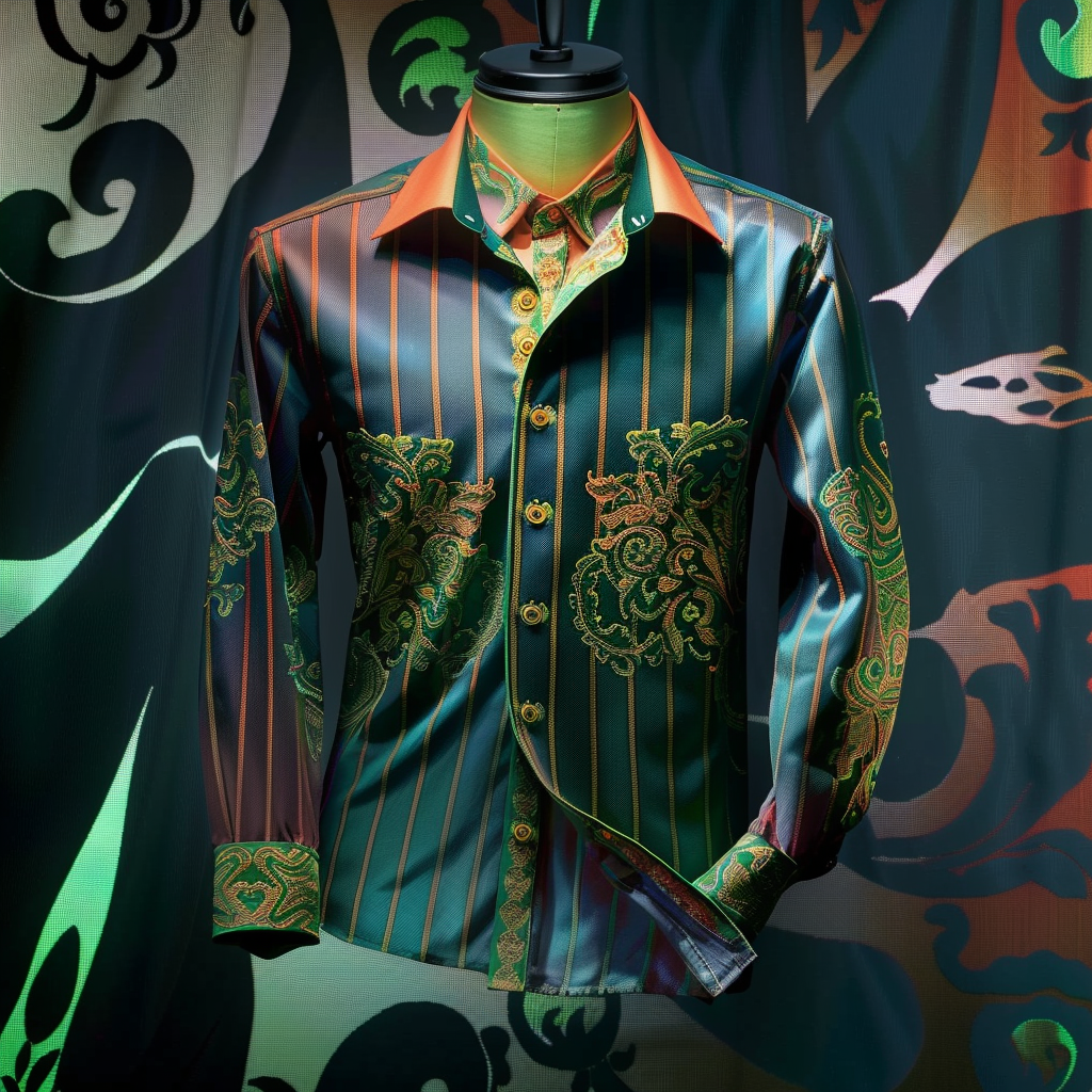 VIP Exclusive Designer unique Luxe Collection Shirt High Elasticity