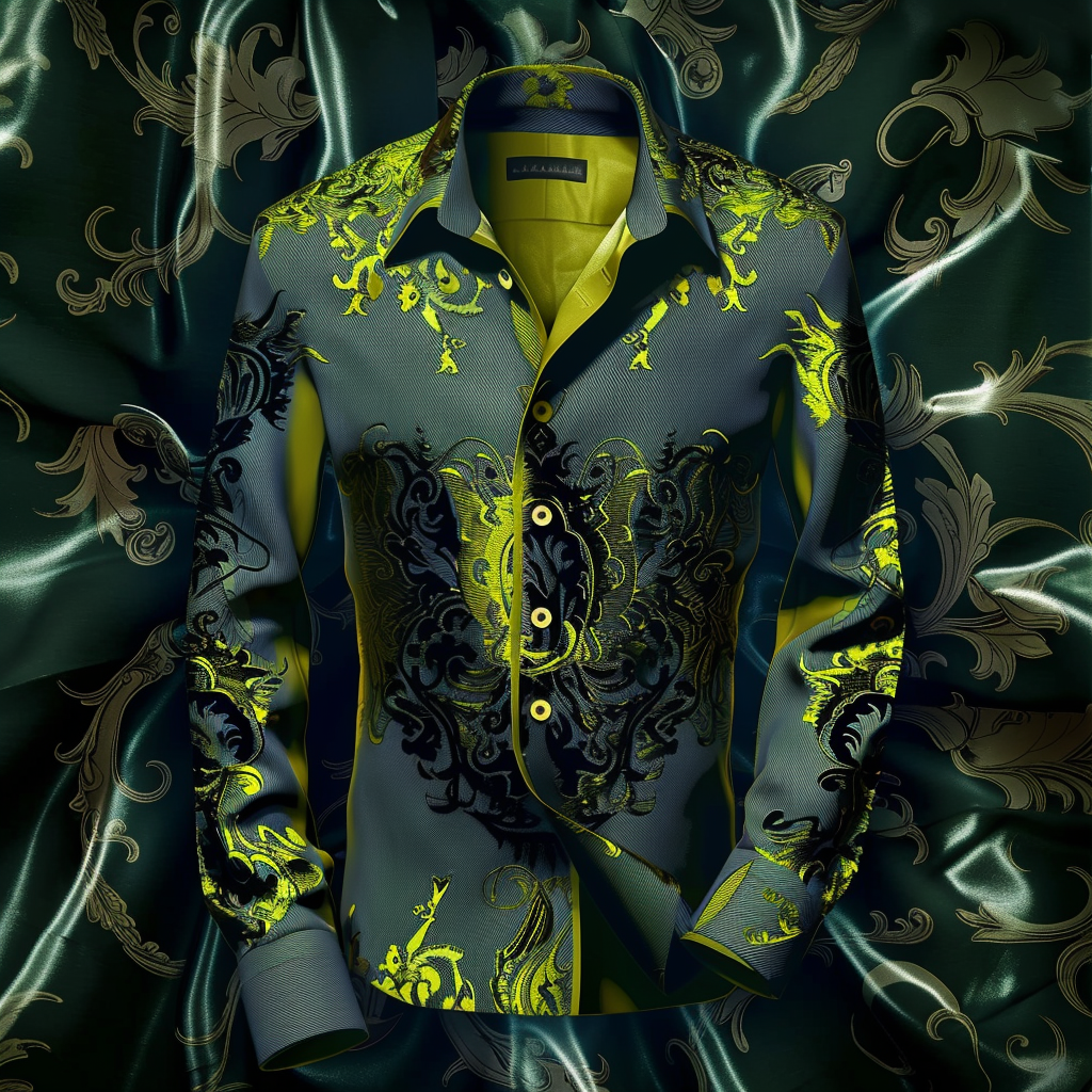VIP Exclusive Designer unique Luxe Collection Shirt High Elasticity