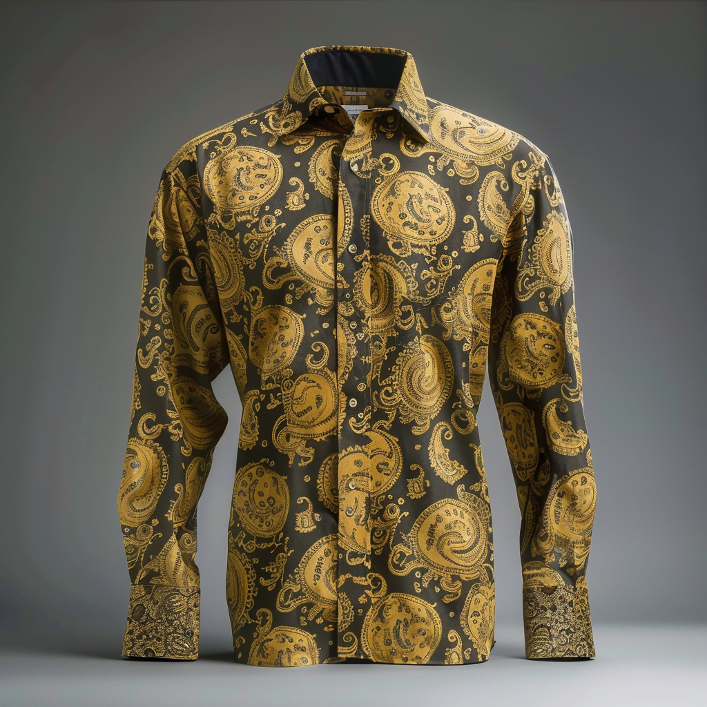 VIP Exclusive Designer Silk Luxe Collection Cotton Shirt High Elasticity 100 % Cotton