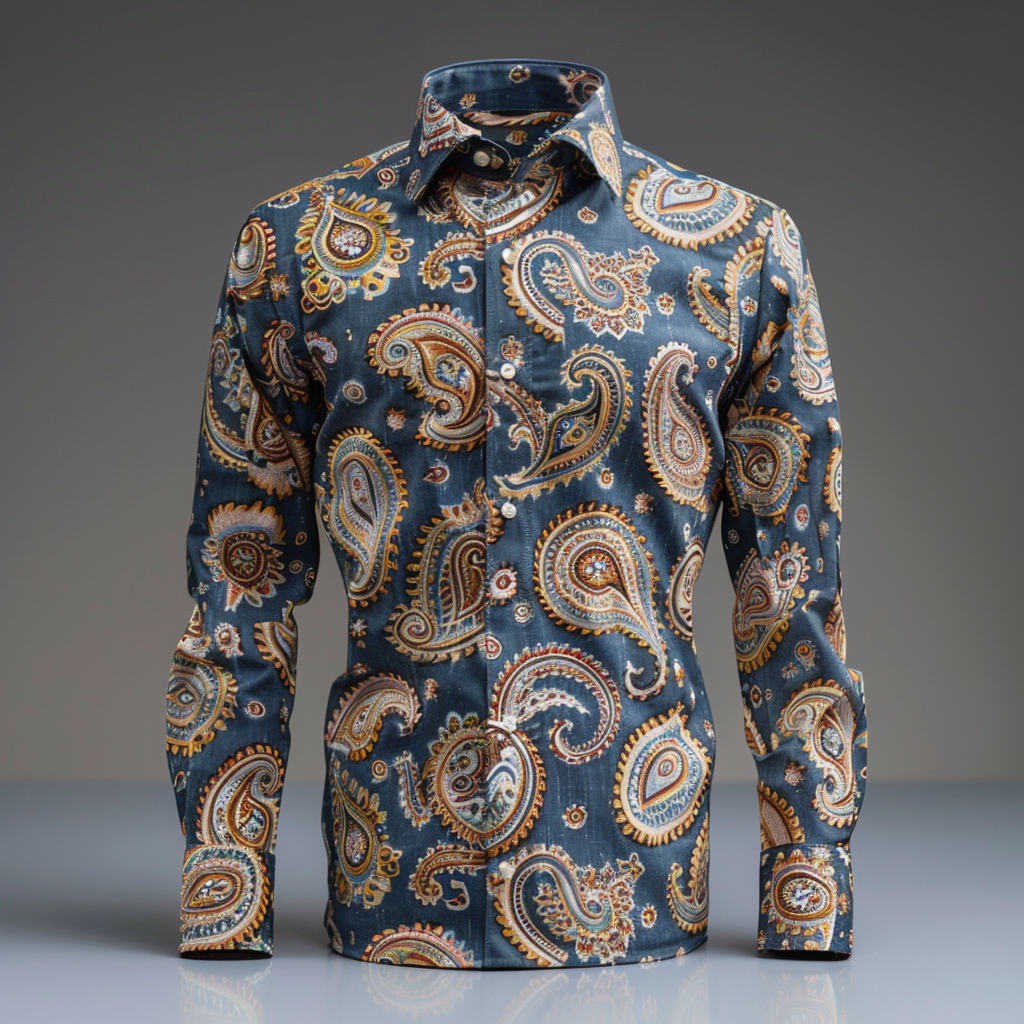 VIP Exclusive Designer Silk Luxe Collection Cotton Shirt High Elasticity 100 % Cotton