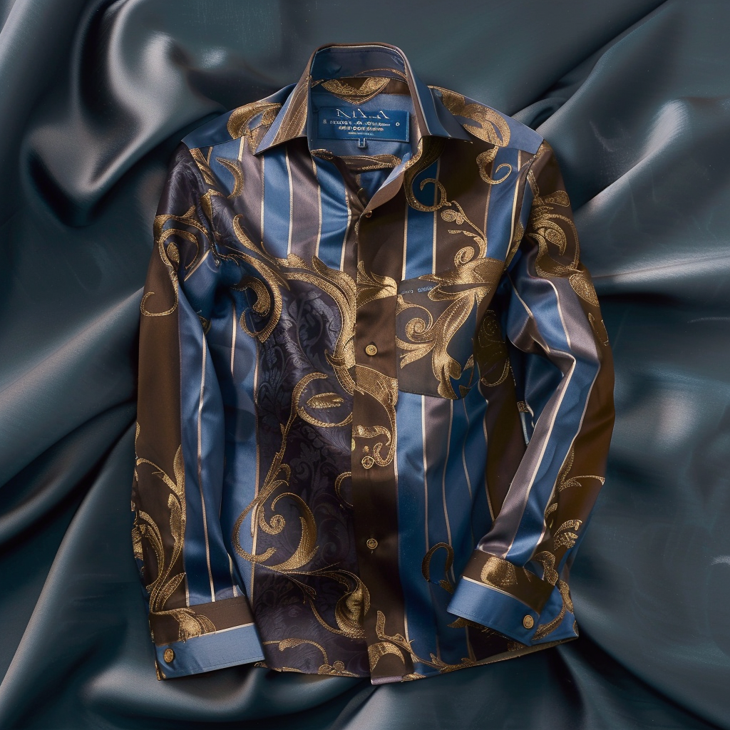 VIP Exclusive Designer unique Luxe Collection Shirt High Elasticity