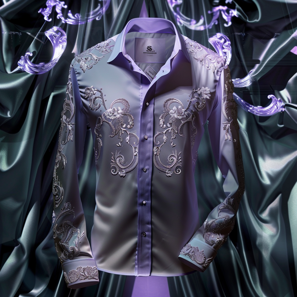 VIP Exclusive Designer unique Luxe Collection Shirt High Elasticity