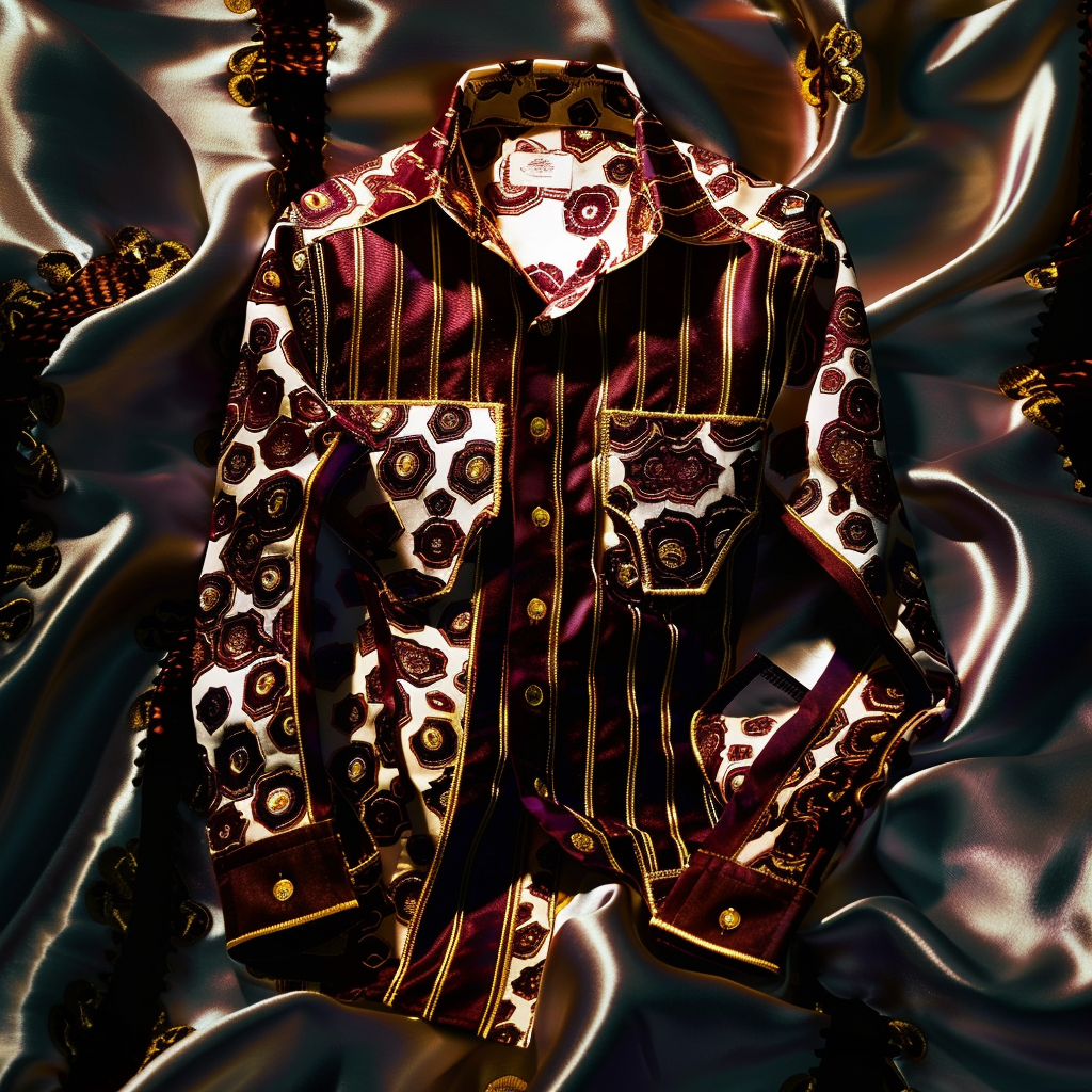 VIP Exclusive Designer unique Luxe Collection Shirt High Elasticity