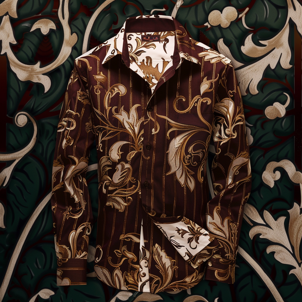 VIP Exclusive Designer unique Luxe Collection Shirt High Elasticity