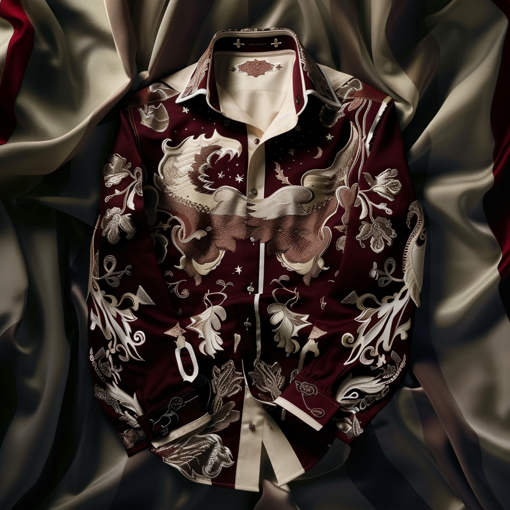 VIP Exclusive Designer unique Luxe Collection Shirt High Elasticity