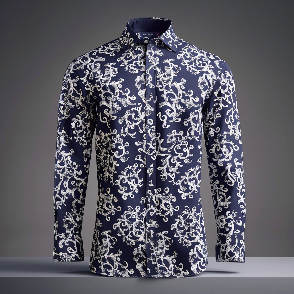 VIP Exclusive Designer Silk Luxe Collection Cotton Shirt High Elasticity 100 % Cotton