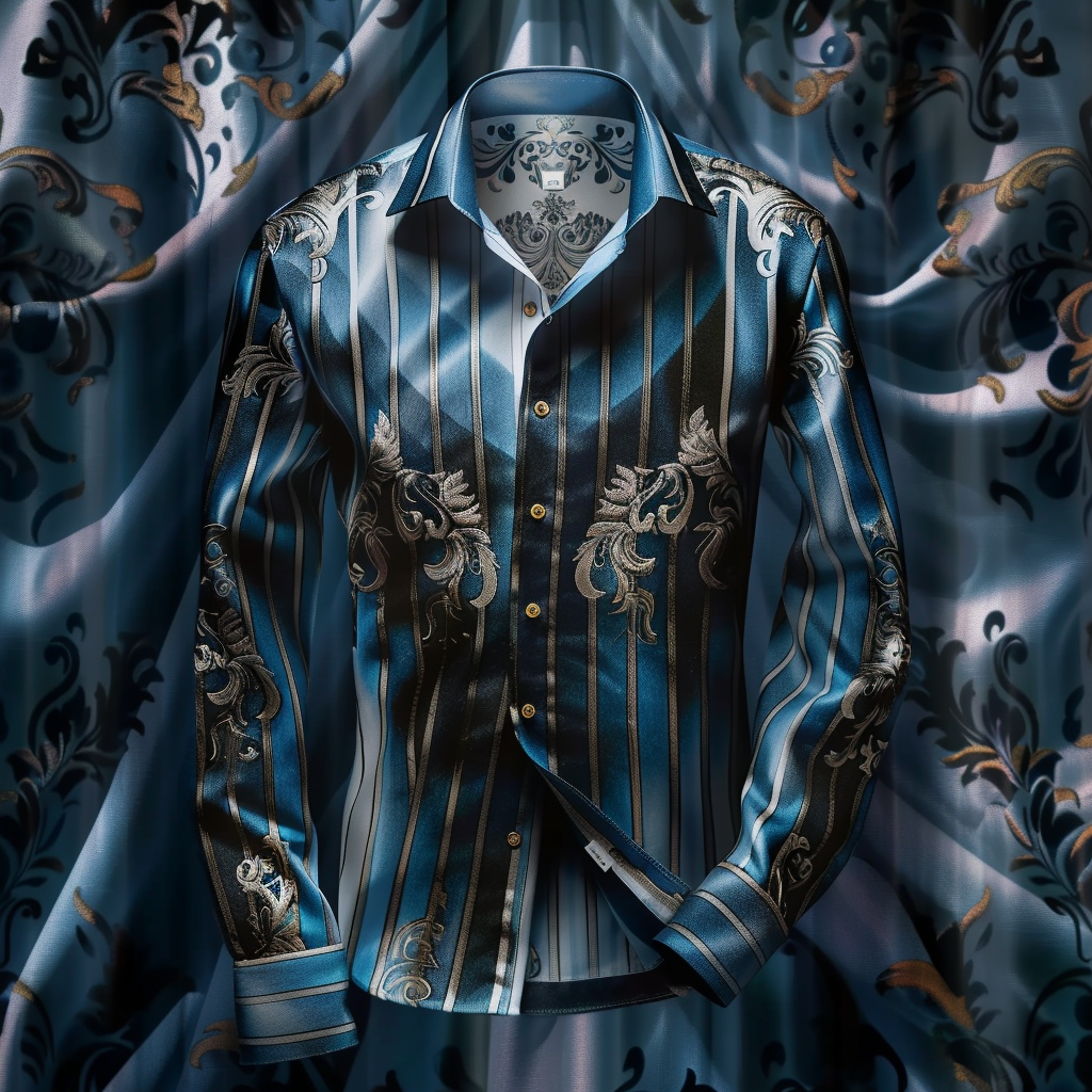 VIP Exclusive Designer unique Luxe Collection Shirt High Elasticity