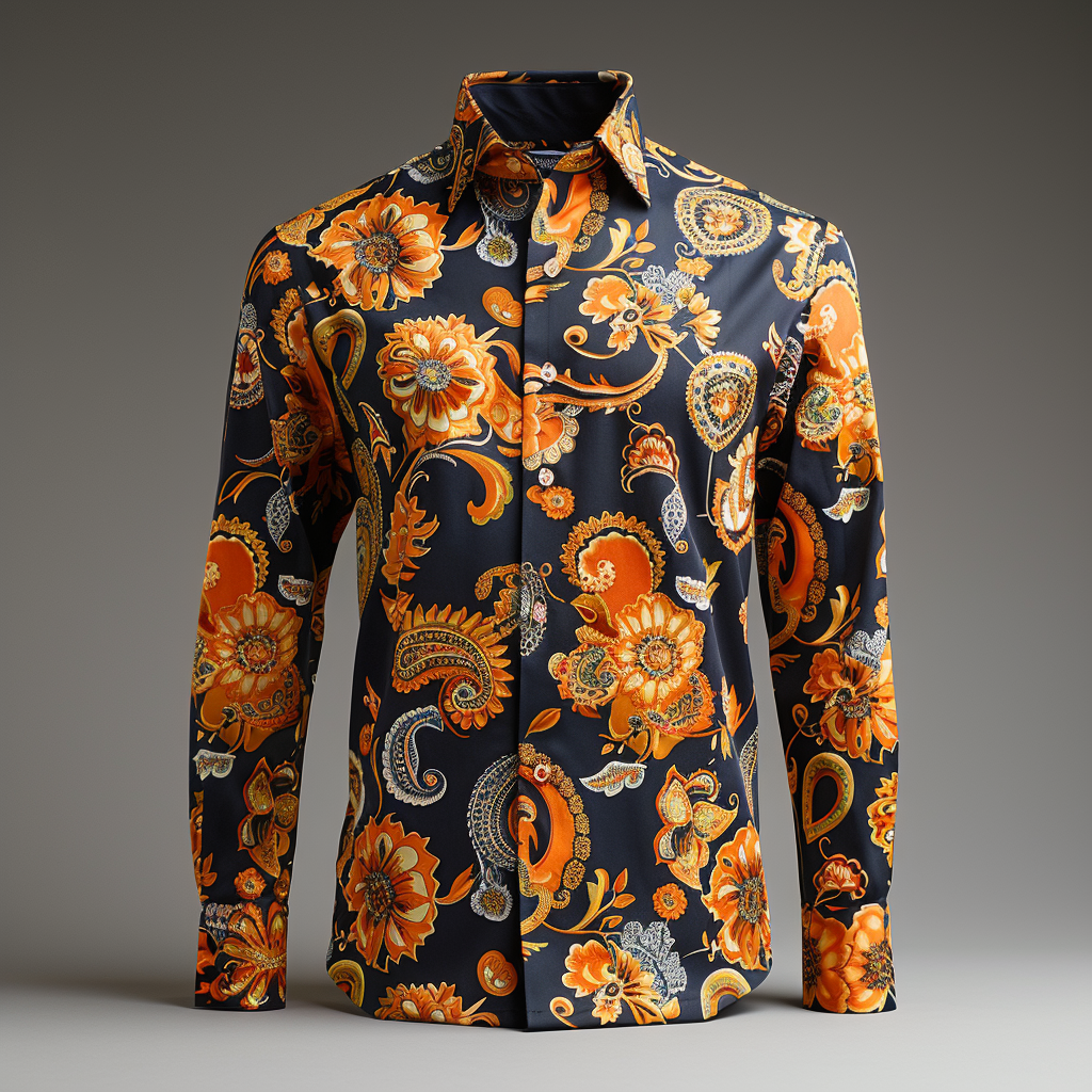 VIP Exclusive Designer Silk Luxe Collection Cotton Shirt High Elasticity 100 % Cotton