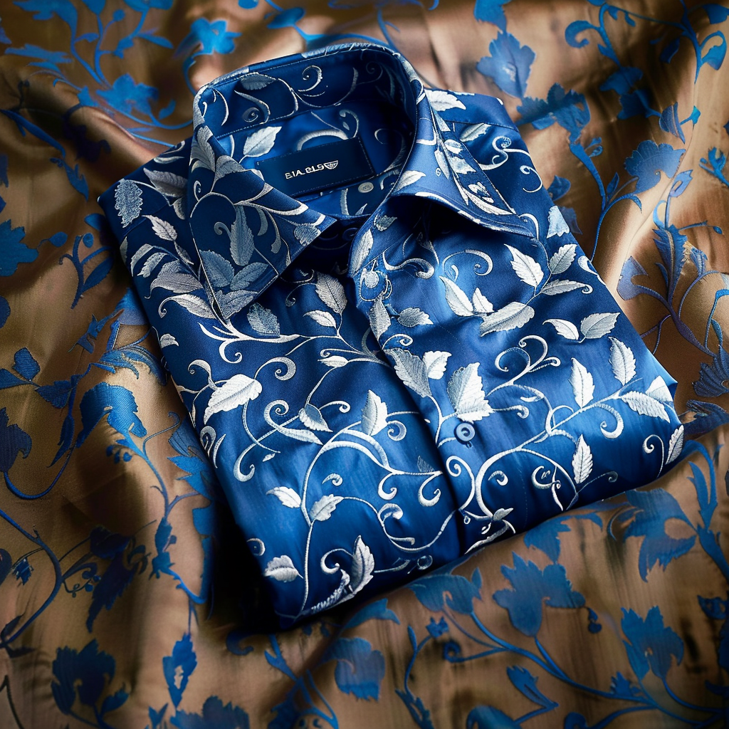 2024 Limited Offer High-quality Fabrics Silk Luxe Collection Cotton Shirt High Elasticity 100 % Cotton