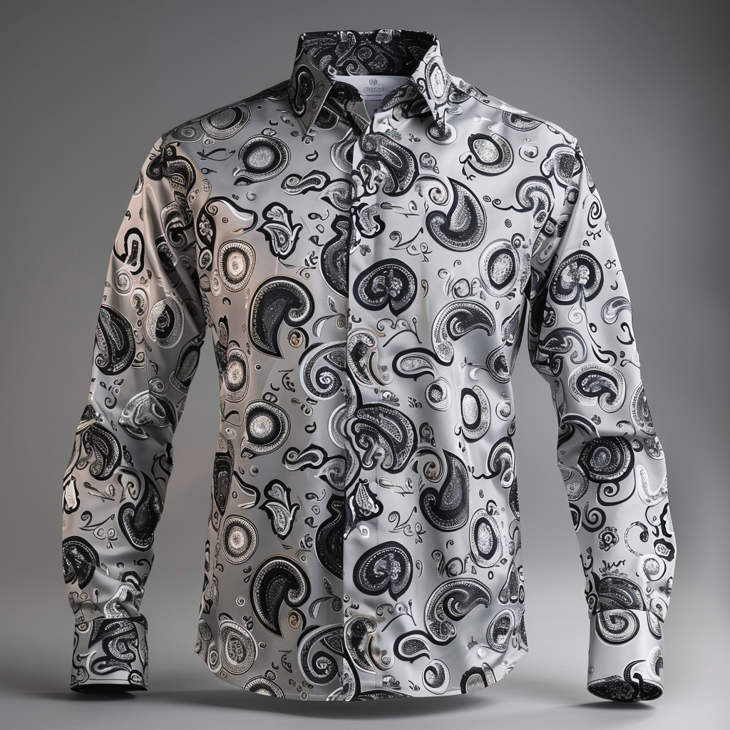 VIP Exclusive Designer Silk Luxe Collection Cotton Shirt High Elasticity 100 % Cotton