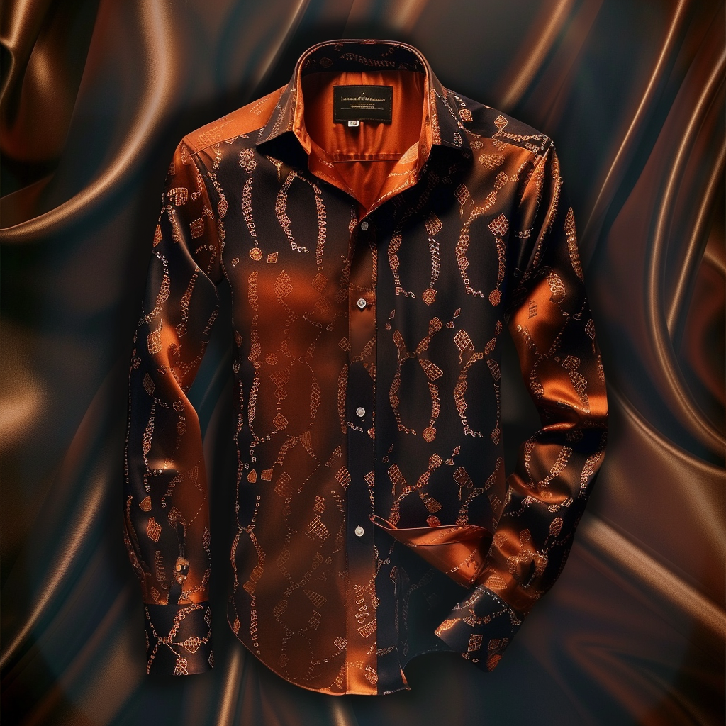 Luxury Business VIP Exclusive Designer unique Luxe Collection Shirt High Elasticity