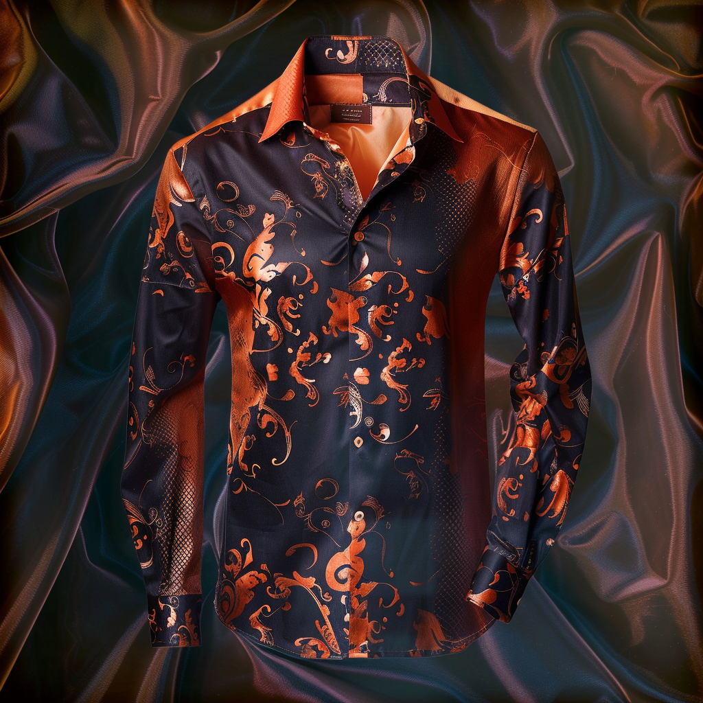 Luxury Business VIP Exclusive Designer unique Luxe Collection Shirt High Elasticity