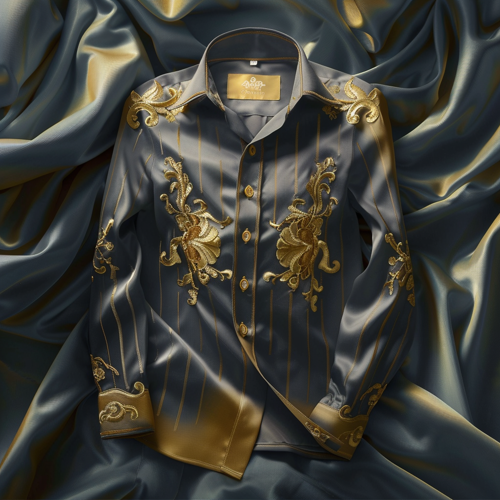 VIP Exclusive Designer unique Luxe Collection Shirt High Elasticity