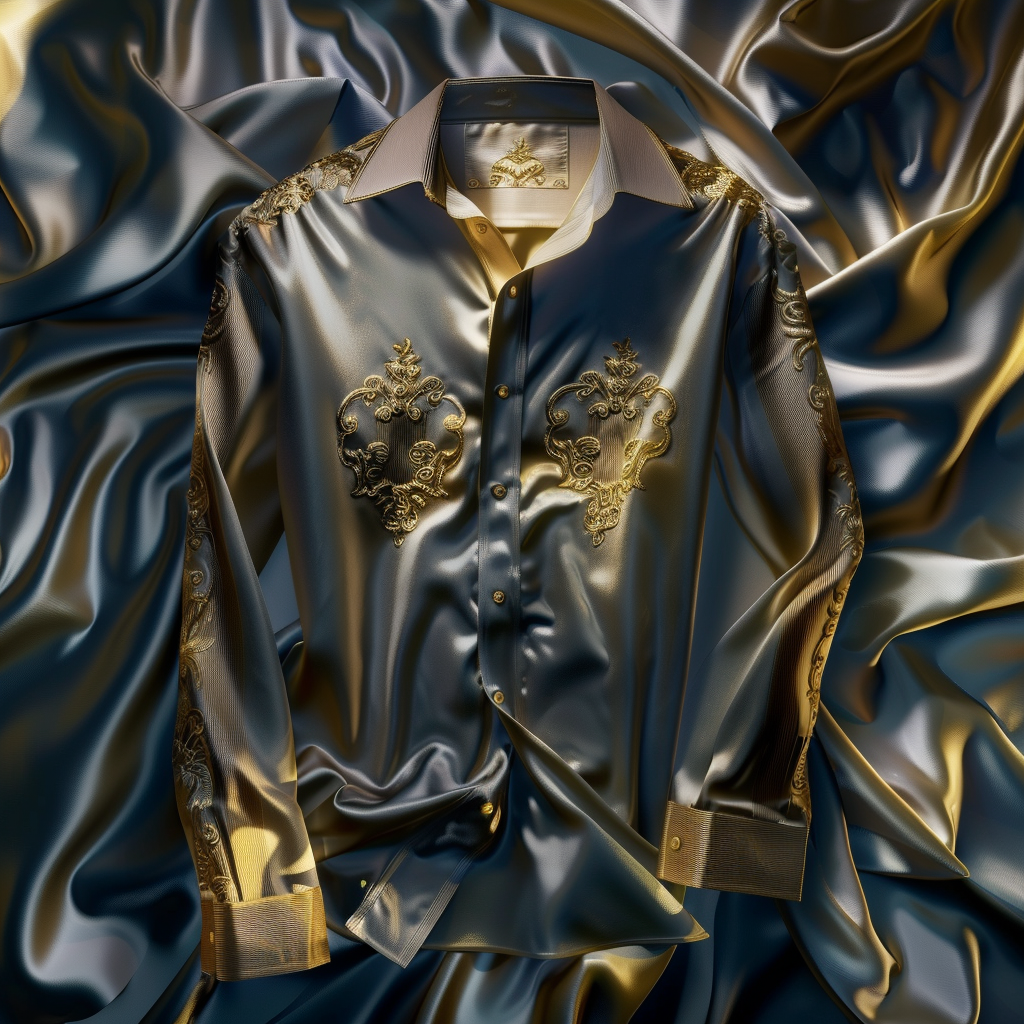 VIP Exclusive Designer unique Luxe Collection Shirt High Elasticity