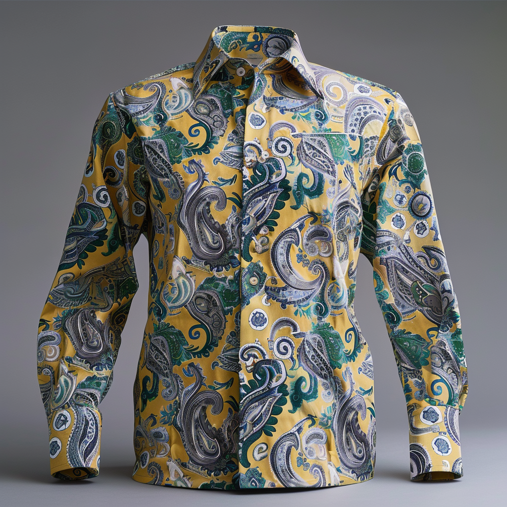 VIP Exclusive Designer Silk Luxe Collection Cotton Shirt High Elasticity 100 % Cotton