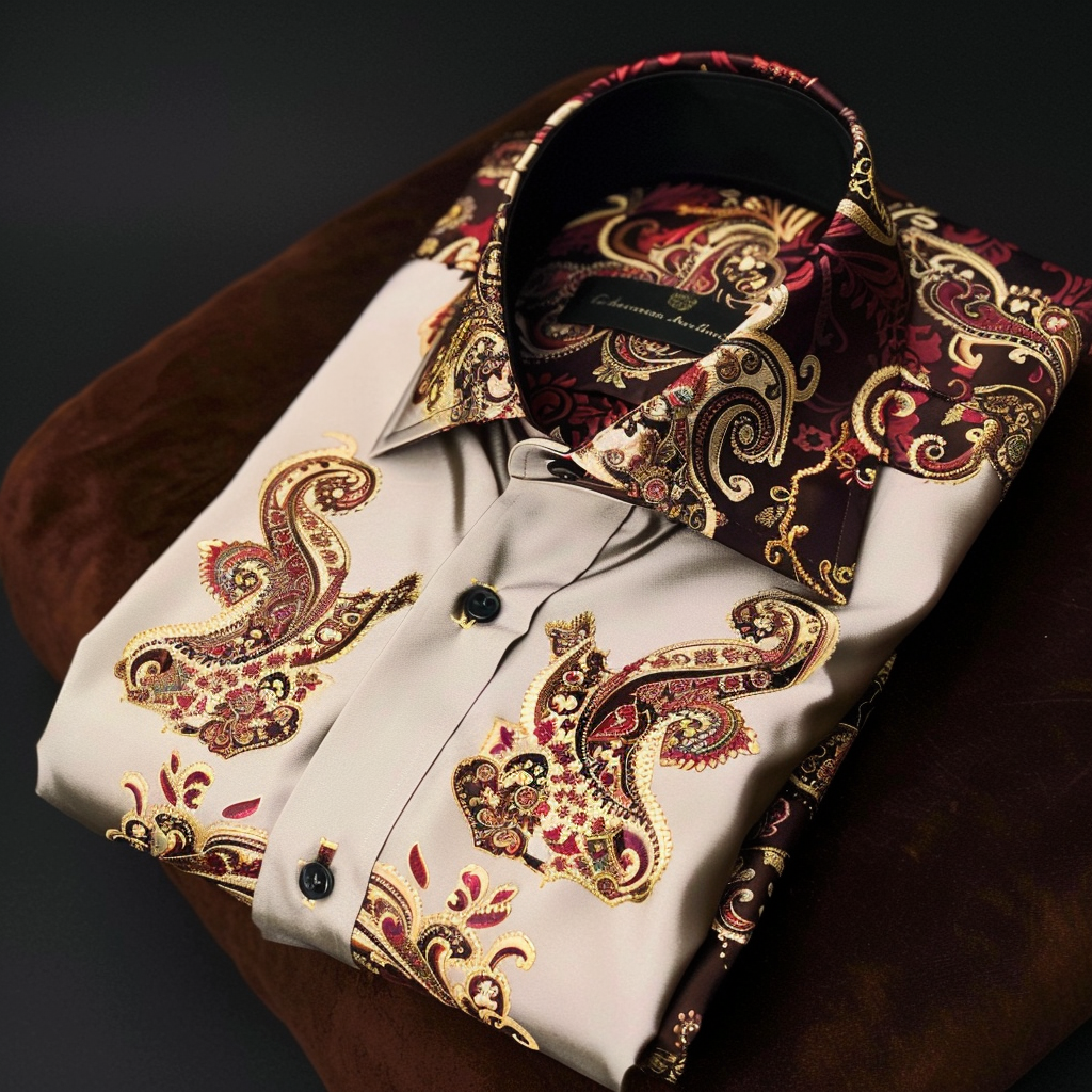 Silk Luxe Collection Cotton Shirt High Elasticity 100 % Cotton