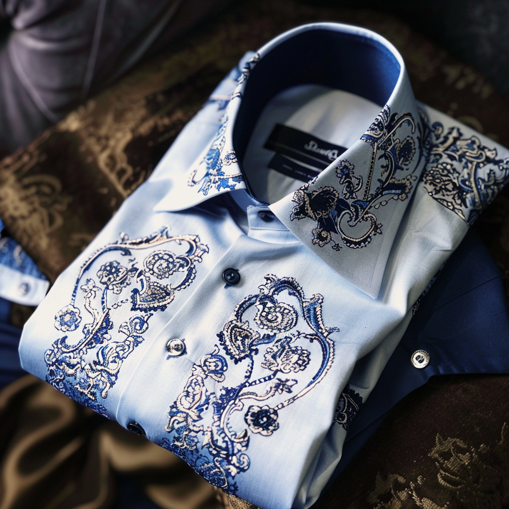 Brand unique Luxe Collection Cotton Shirt High Elasticity 100 % Cotton