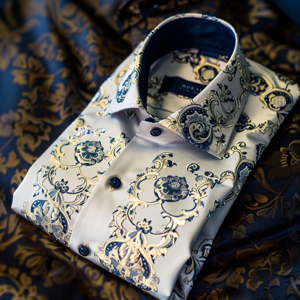 Unique Luxe Collection High Elasticity  Shirt 