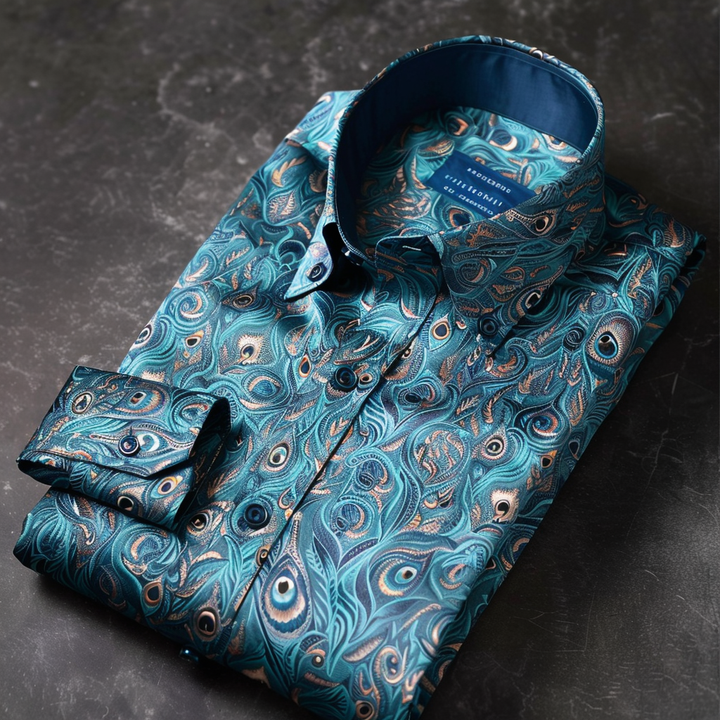 Silk Luxe Collection Cotton Shirt High Elasticity 100 % Cotton