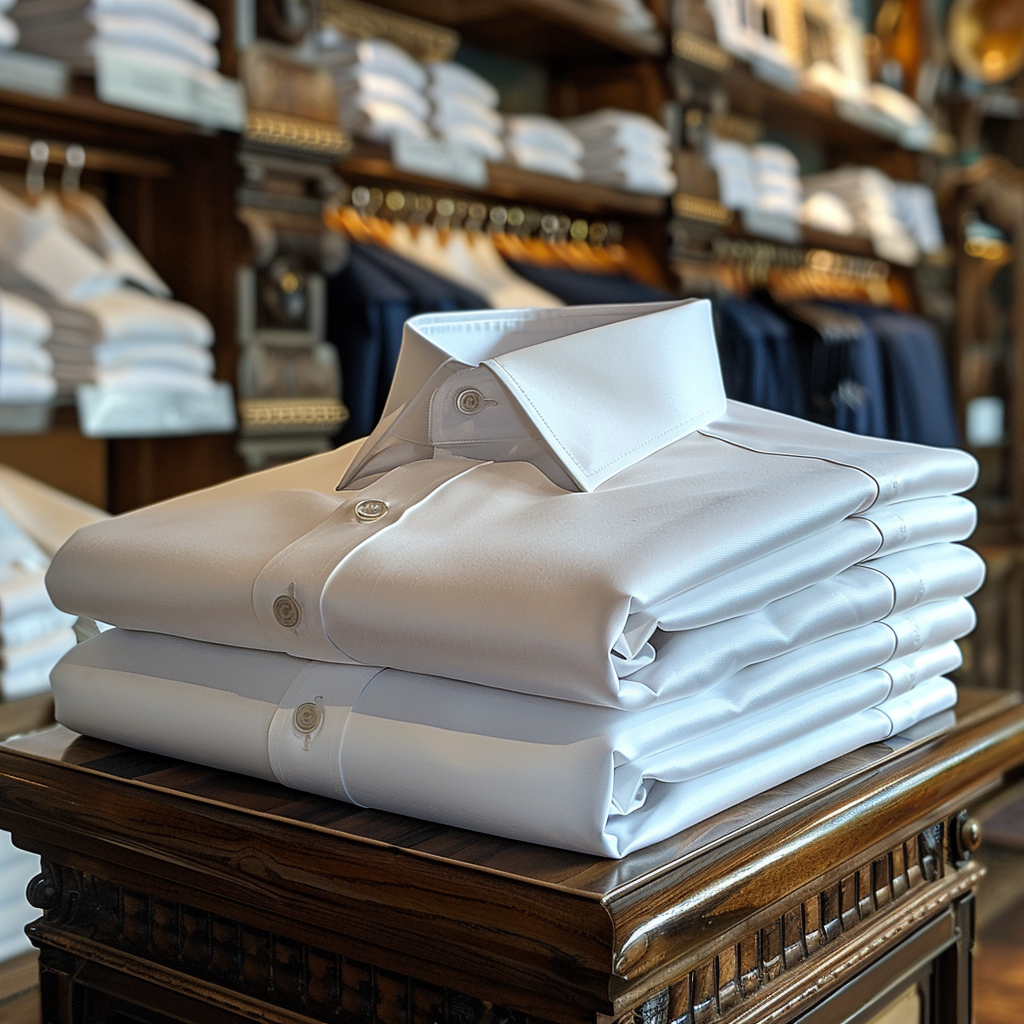 Men Silk Luxe Collection Cotton Shirt High Elasticity 100 % Cotton