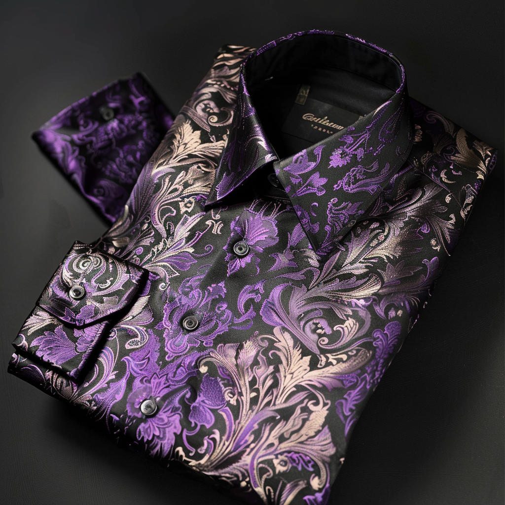 Silk Luxe Collection Cotton Shirt High Elasticity 100 % Cotton