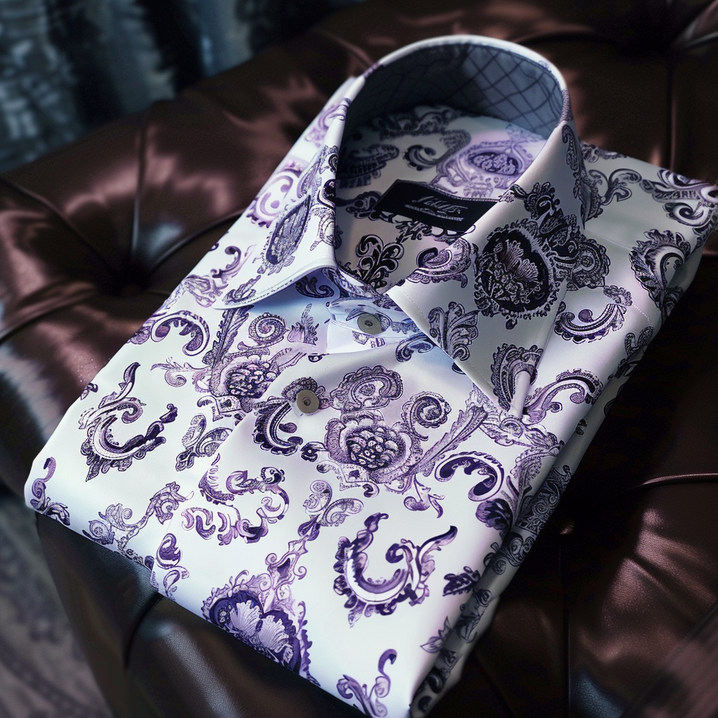 Silk Luxe Collection Cotton Shirt High Elasticity 100 % Cotton