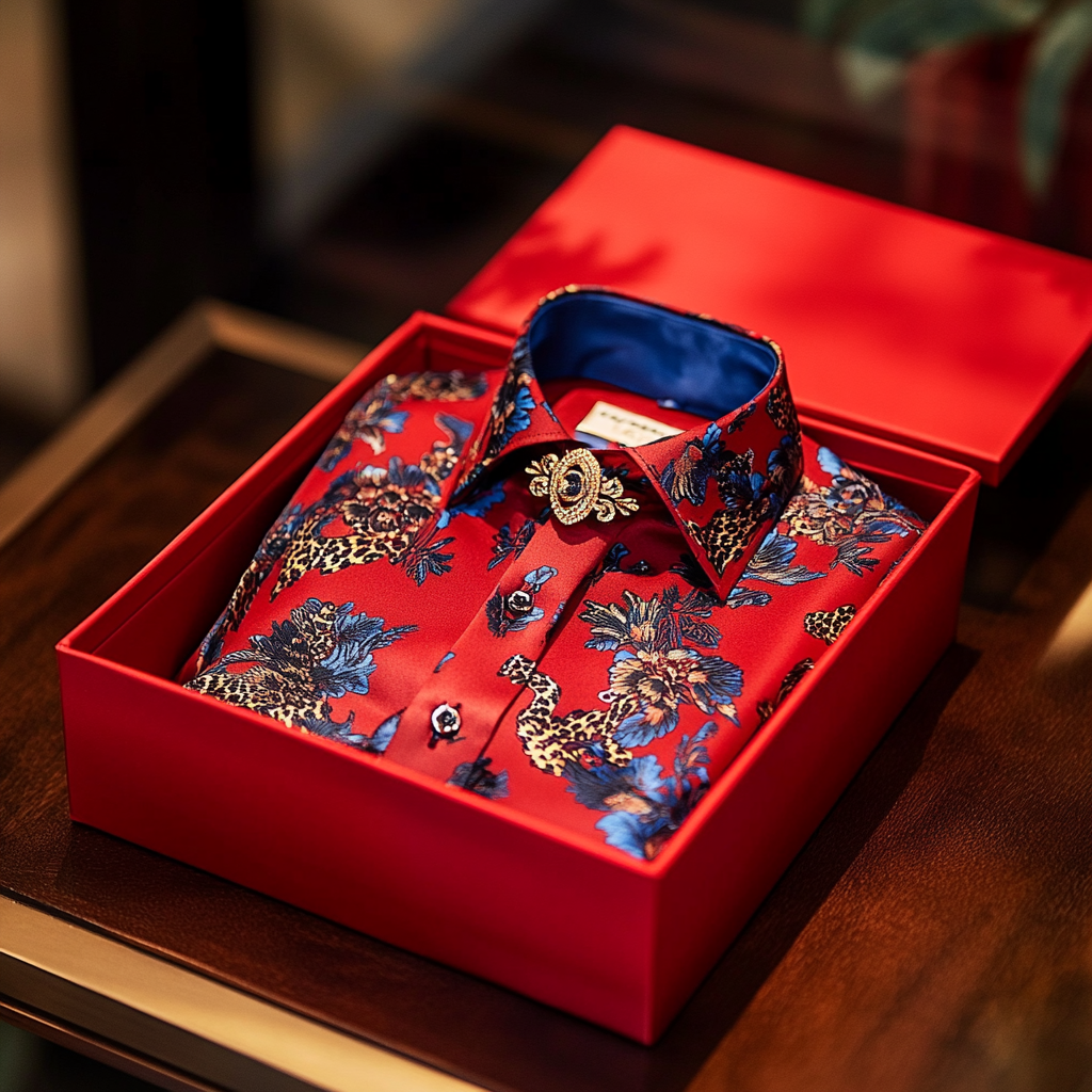 2025 Best Men's Unique Luxe Collection Classic Casual Shirt