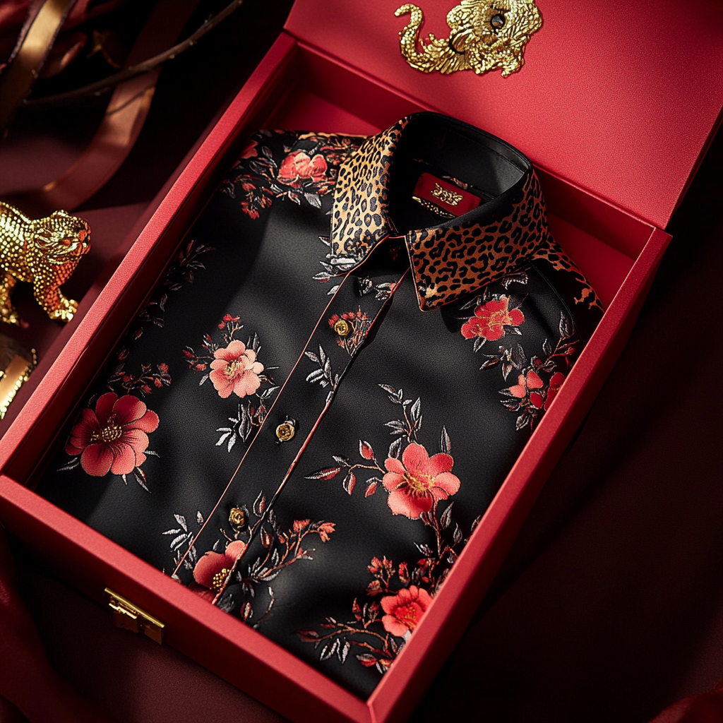 2025 Best Men's Unique Luxe Collection Classic Casual Shirt