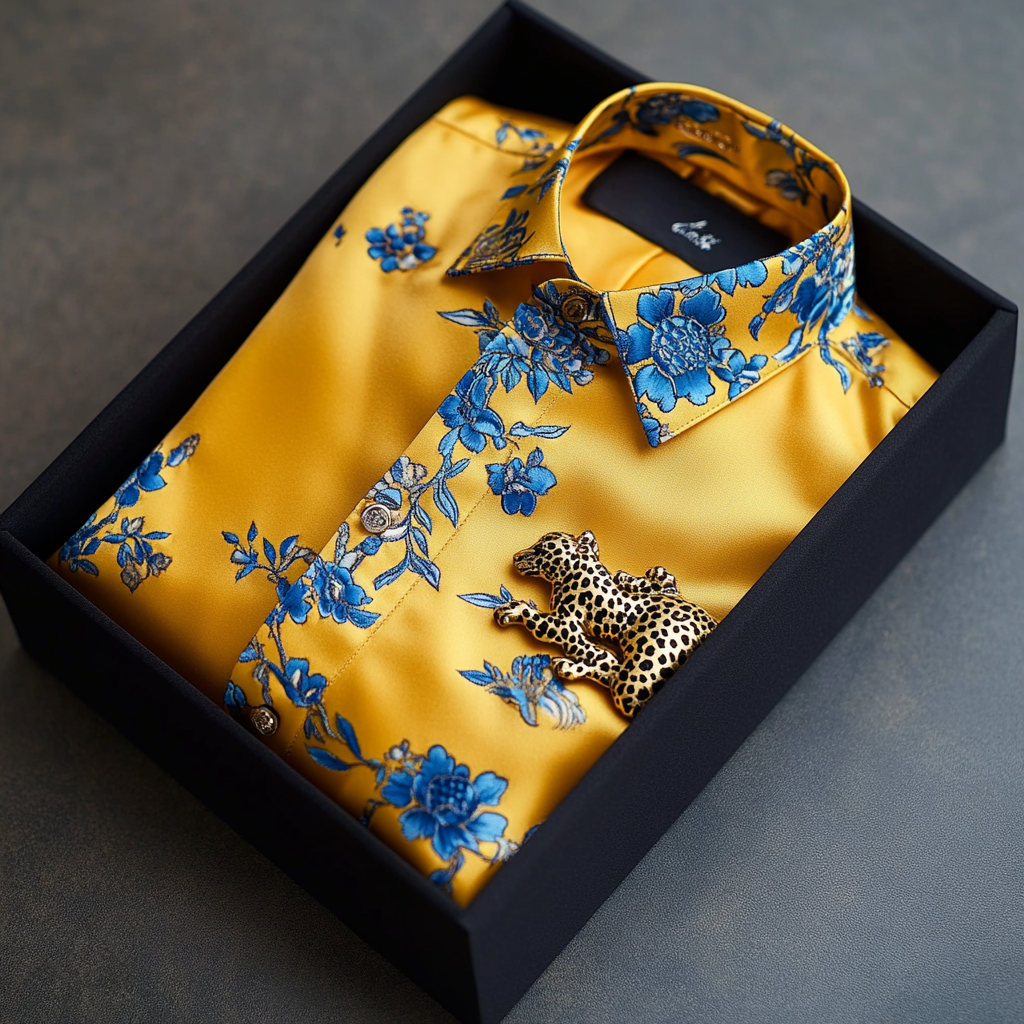 2025 Best Men's Unique Luxe Collection Classic Casual Shirt