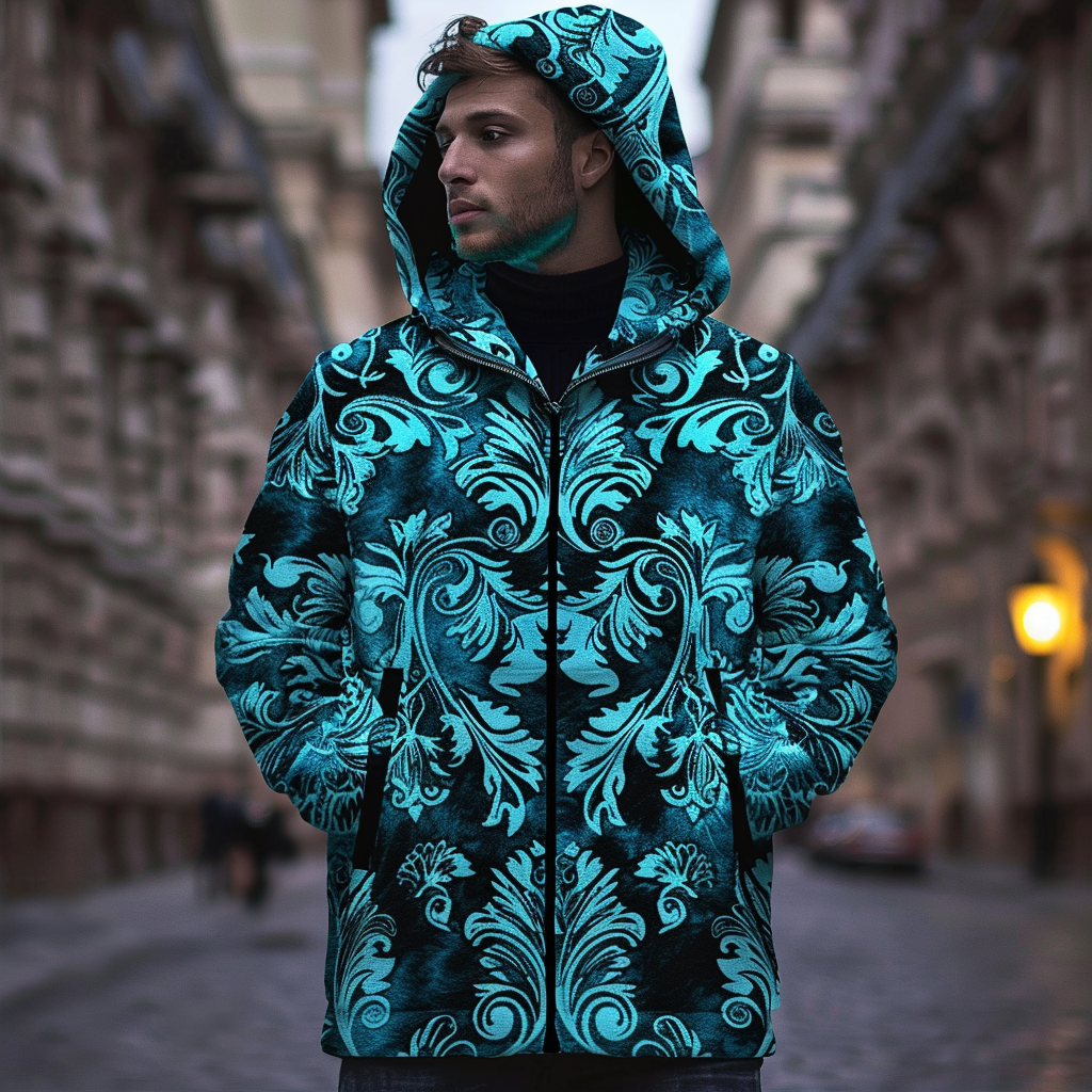 Essential Everyday casual vacation retro abstract sweatshirt Fashion Hoodie Suit Coat Jacket