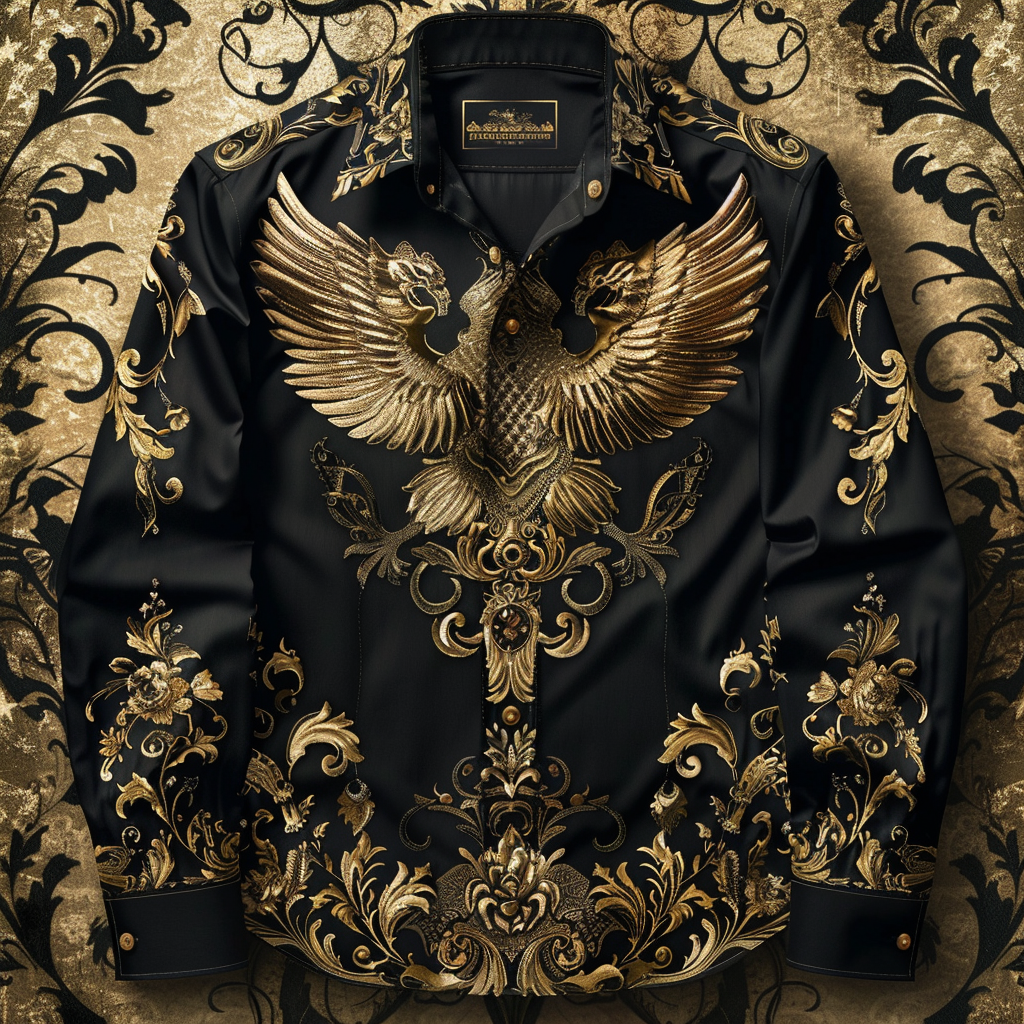 Luxury Business VIP Exclusive Designer unique Luxe Collection Shirt High Elasticity