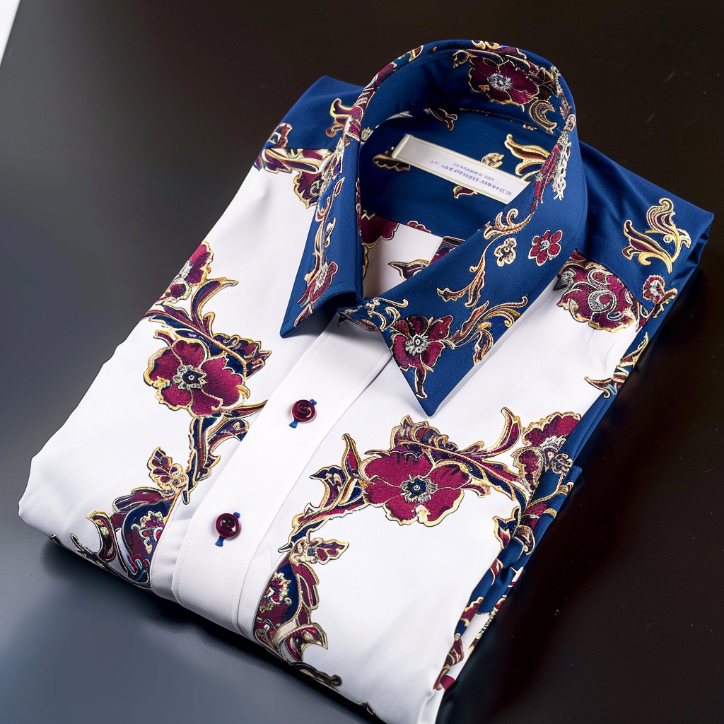 Best Unique Luxe Collection Effortless chic Shirt High Elasticity men's printed shirt