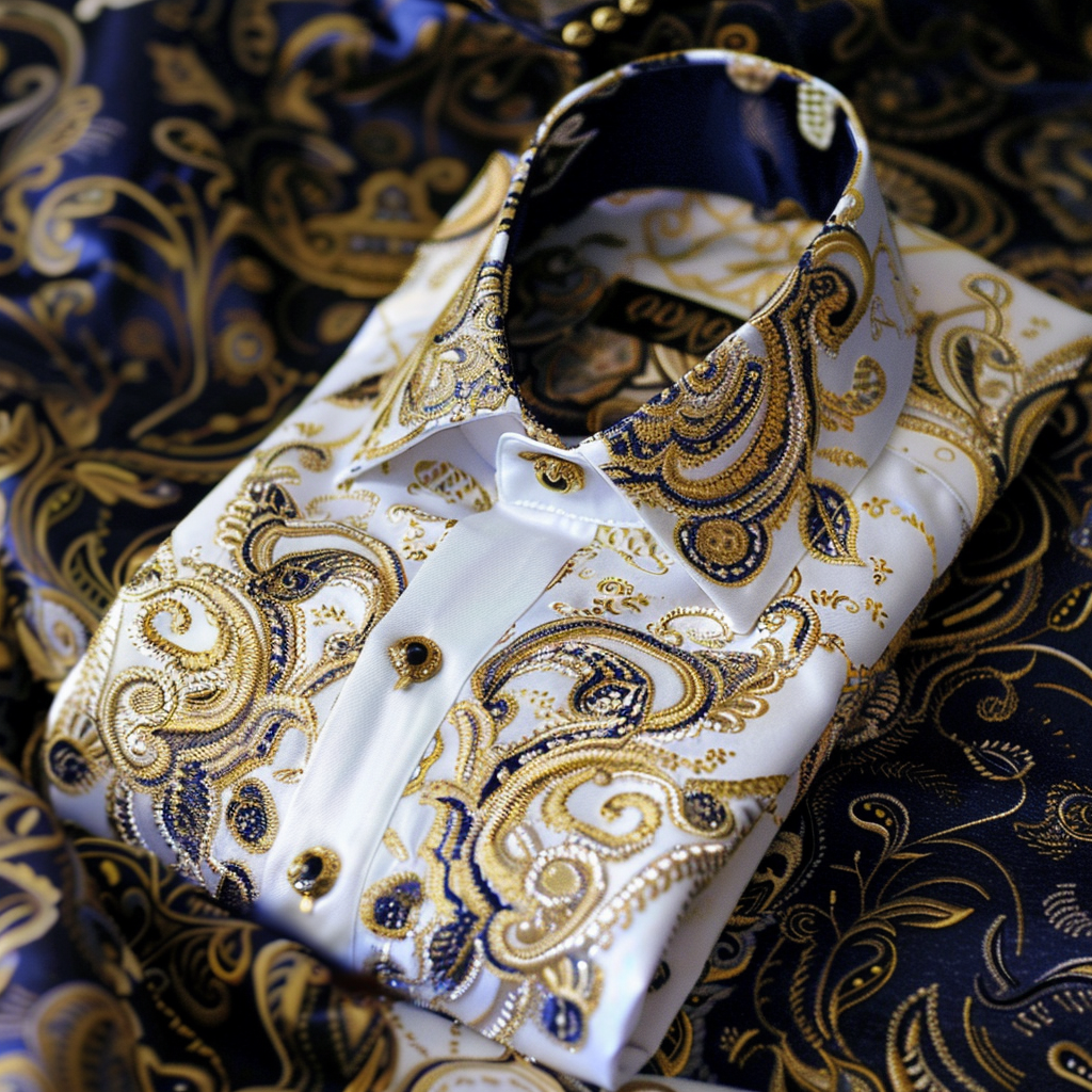 Best Unique Luxe Collection Effortless chic Shirt High Elasticity men's printed shirt