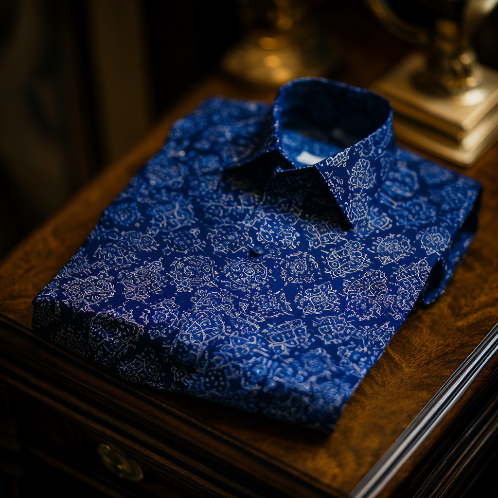 Best Unique Luxe Collection Effortless chic Shirt High Elasticity men's printed shirt