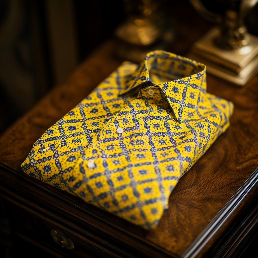 Best Unique Luxe Collection Effortless chic Shirt High Elasticity men's printed shirt