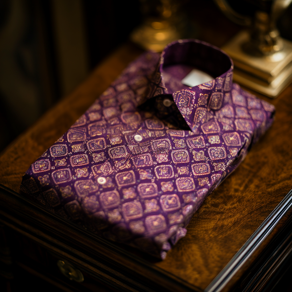 Best Unique Luxe Collection Effortless chic Shirt High Elasticity men's printed shirt