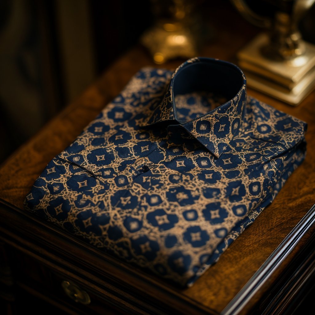 Best Unique Luxe Collection Effortless chic Shirt High Elasticity men's printed shirt