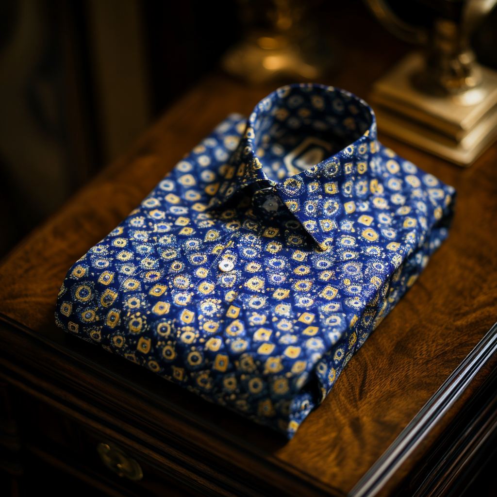 Best Unique Luxe Collection Effortless chic Shirt High Elasticity men's printed shirt