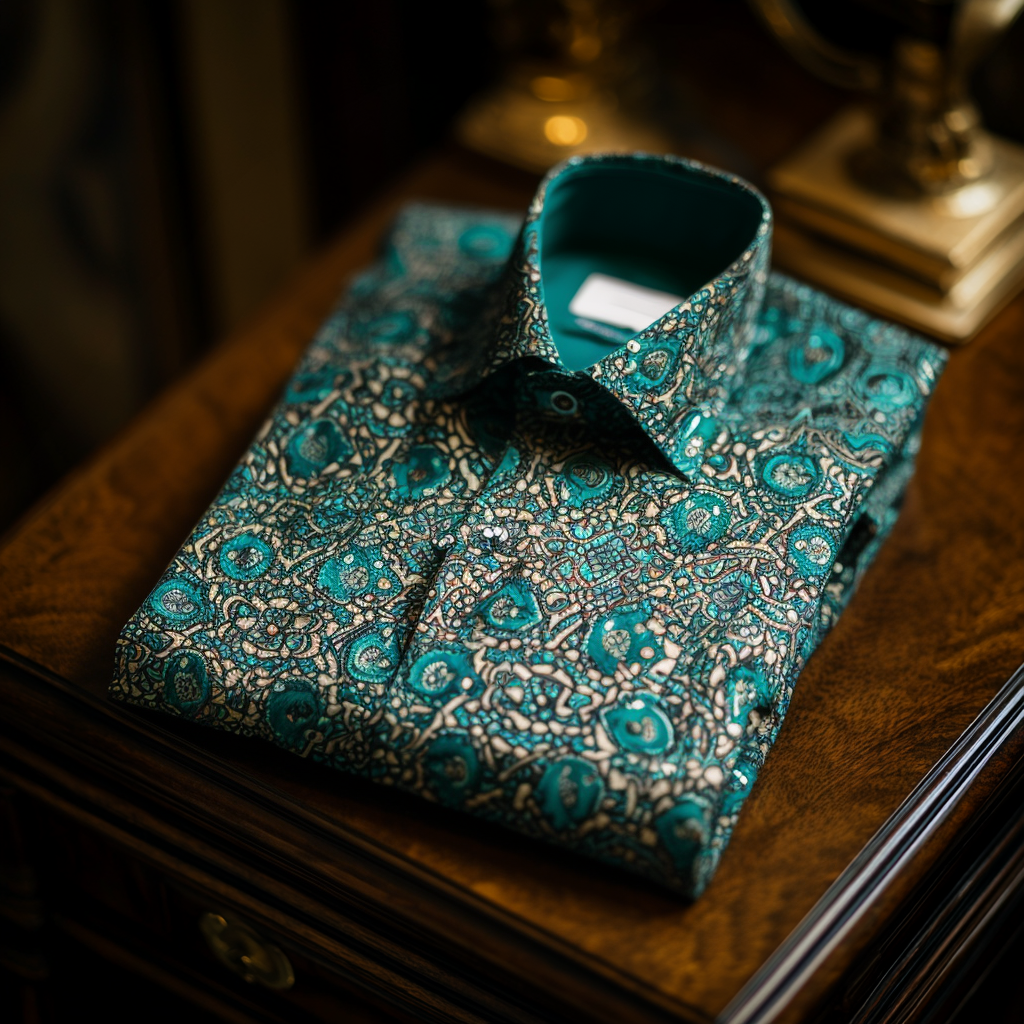 Best Unique Luxe Collection Effortless chic Shirt High Elasticity men's printed shirt