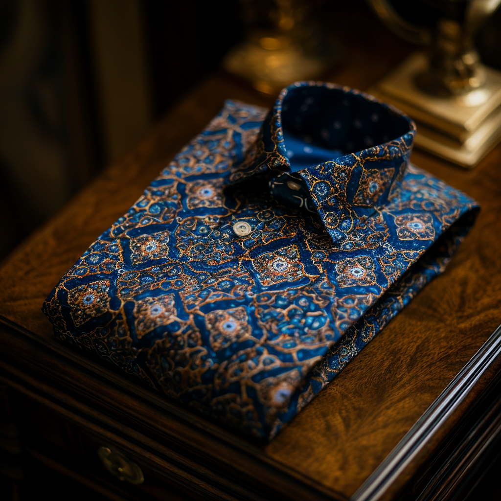 Best Unique Luxe Collection Effortless chic Shirt High Elasticity men's printed shirt