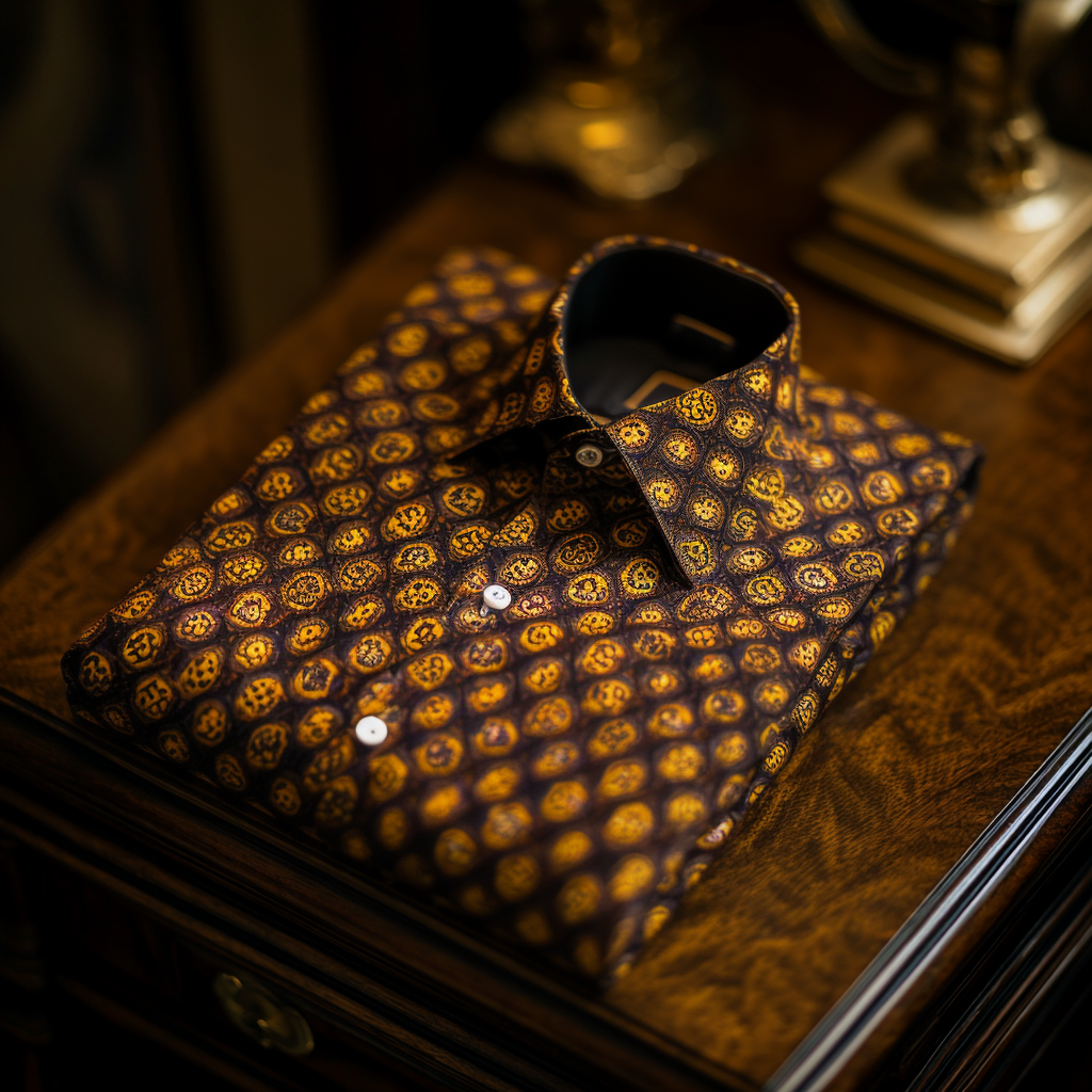 Best Unique Luxe Collection Effortless chic Shirt High Elasticity men's printed shirt