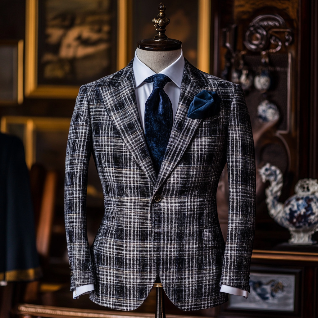 Unique embroidery business gentleman casual Men's Luxury Business Casual Fashion Blazer Suit Coat Jacket