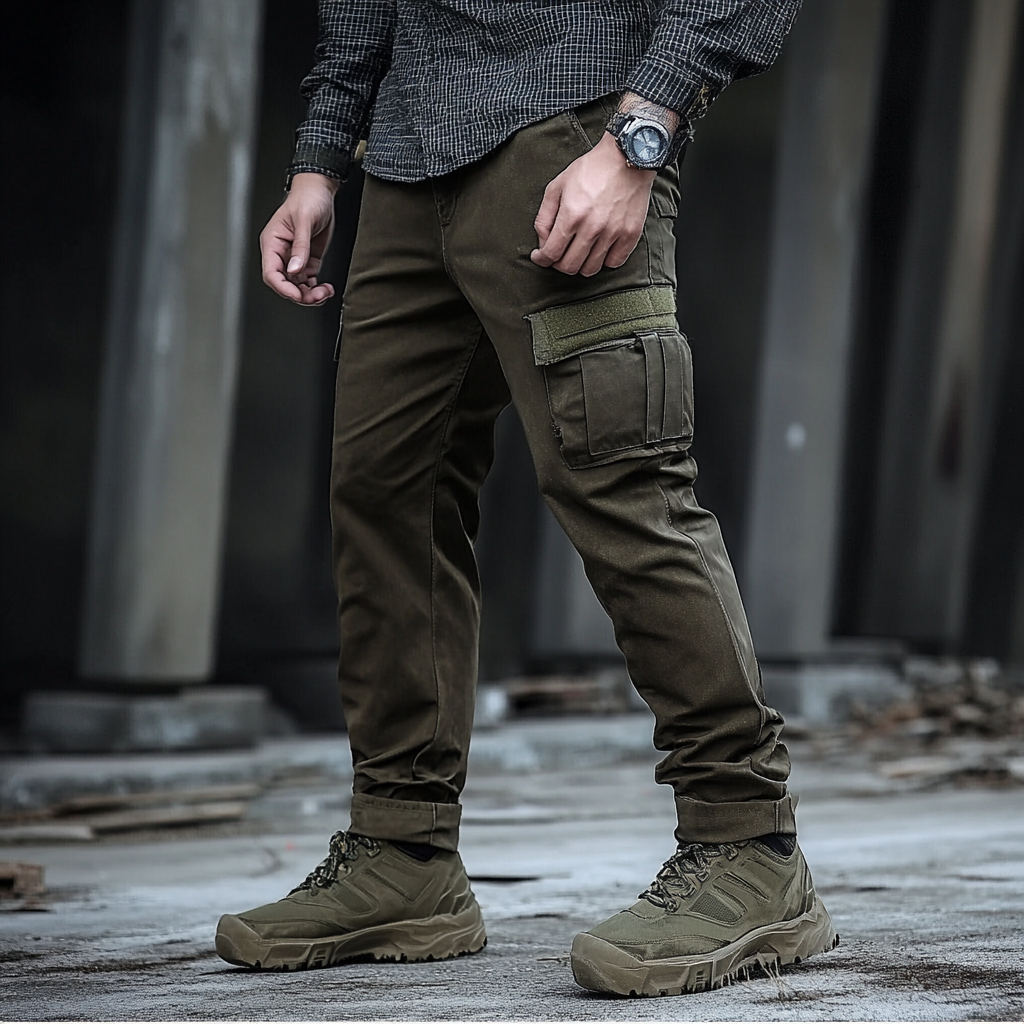 Men's Velvet Tactical Style Outdoor Pants