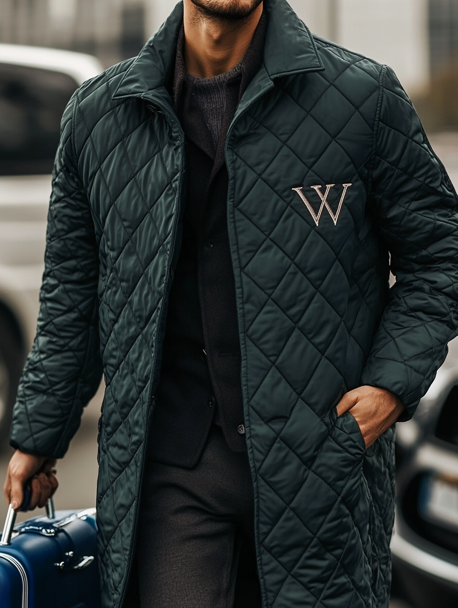 Men's Fashionable Design Leather Velvet Warm Design Jacket