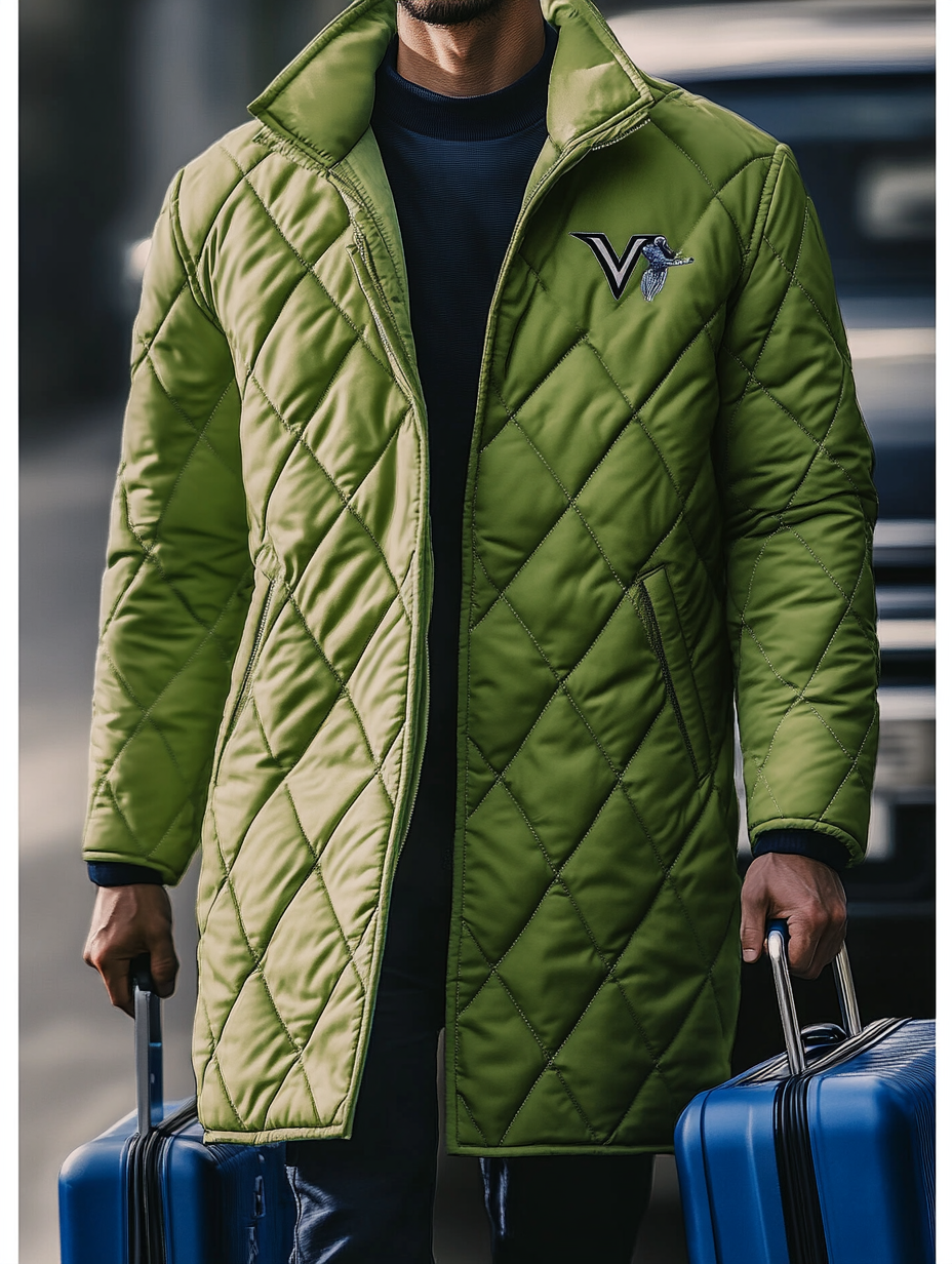 Men's Fashionable Design Leather Velvet Warm Design Jacket