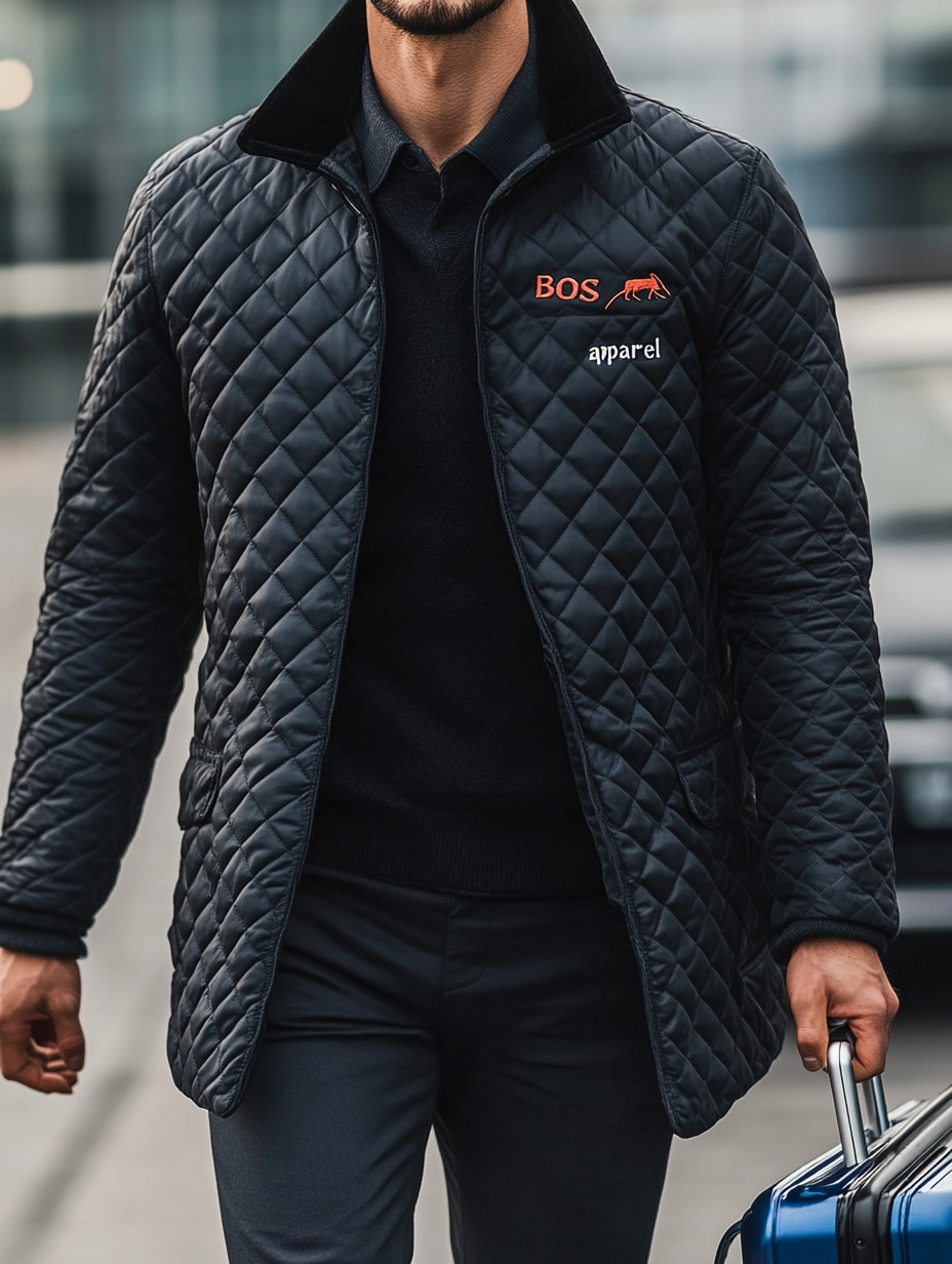 Men's Fashionable Design Leather Velvet Warm Design Jacket