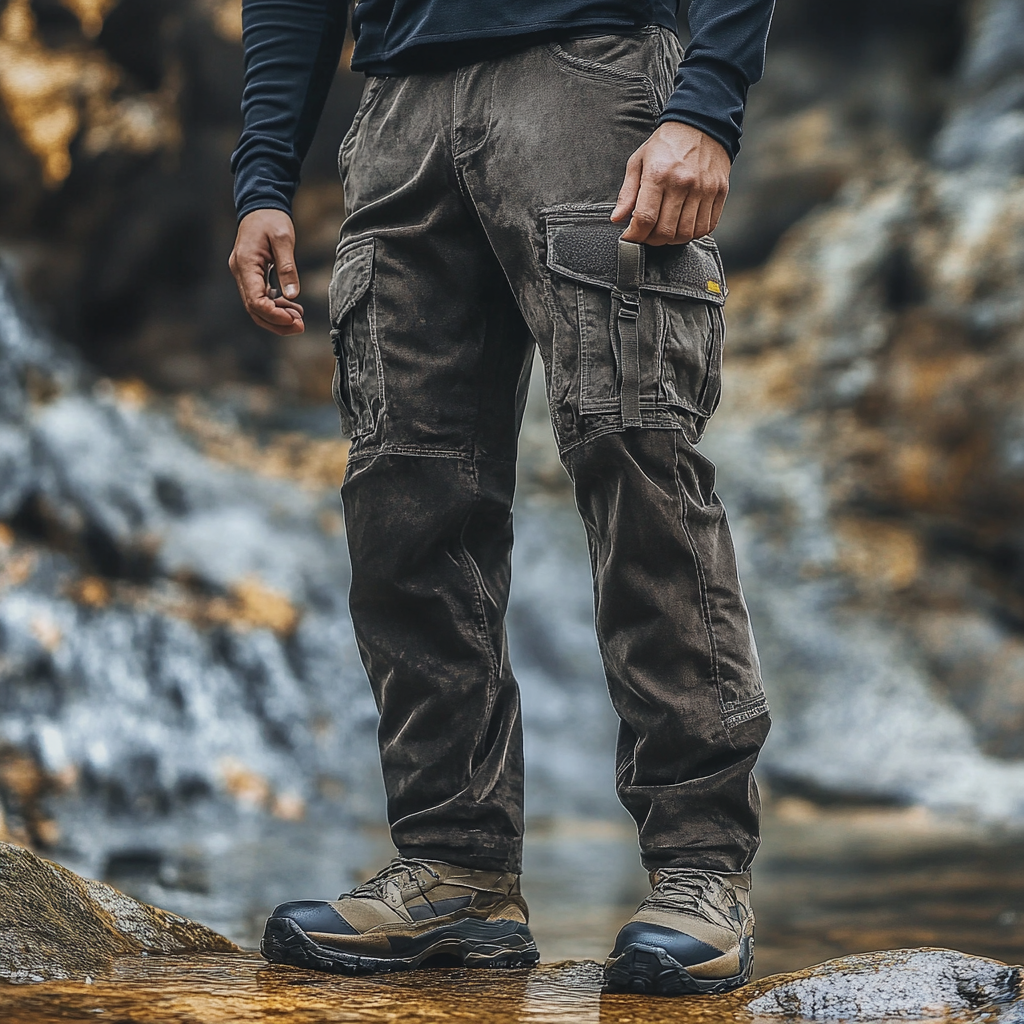 Men's Velvet Tactical Style Outdoor Pants